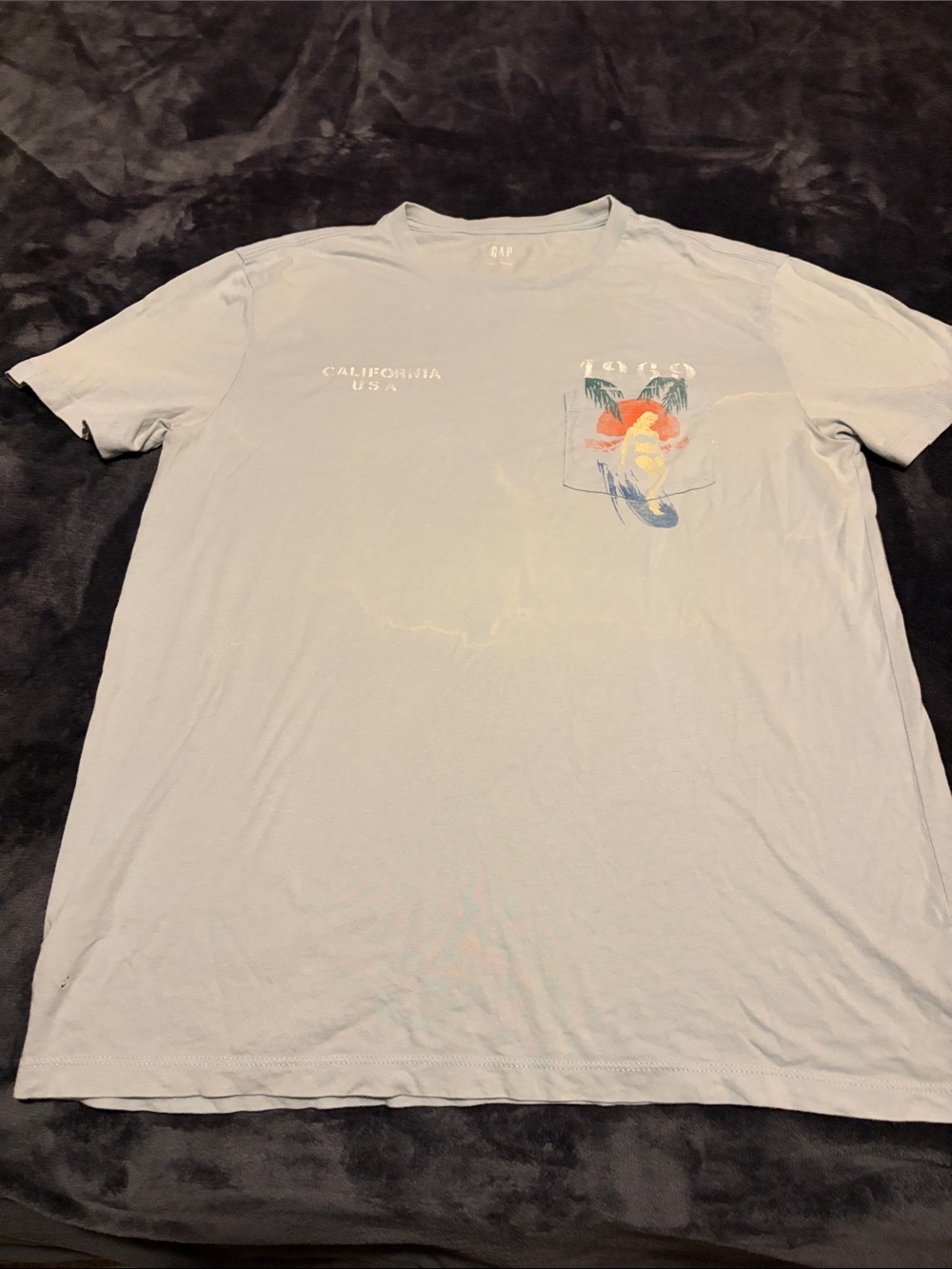 Men’s Gap Vintage T shirt one of a kind small flaws pre worn see pics